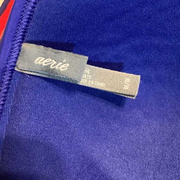 American Eagle Aerie Size Large bottom/Size Medium top bikini multicolor NWOT - Picture 3 of 8